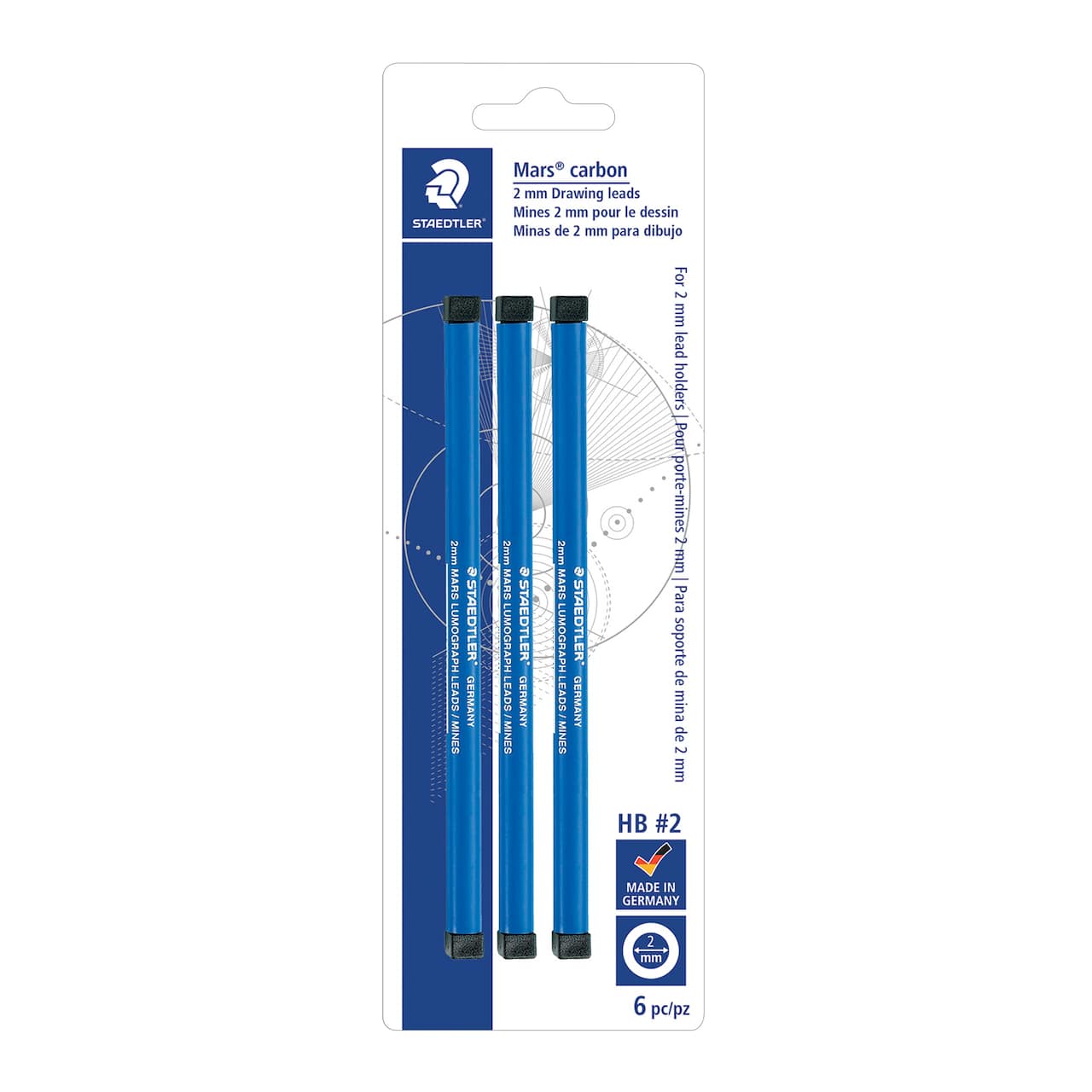 Staedtler® Mars® 2mm HB Carbon Leads